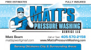 Matt's Pressure Washing Service LLC